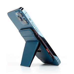 Магнитная подставка - картхолдер Uniq Lyft, синий ULB-1