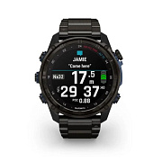 Спортивные часы Garmin Descent Mk3i 51мм Titanium Band Black 010-02752-14