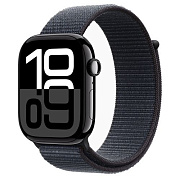 Apple Watch S10 46mm Jet Black Sport Loop Ink AW10-53