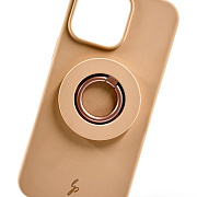 Чехол Le Prius Shiva Grip с MagSafe для iPhone 16 Pro Max, бежевый LPS6PM-BG