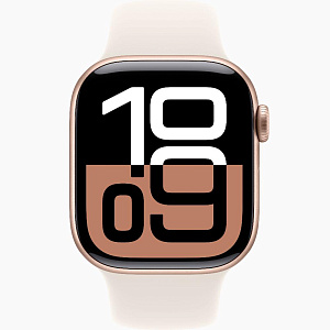 Apple Watch S10 42mm Rose Gold Sport Band Light Blush M/L, Для других стран AW10-32