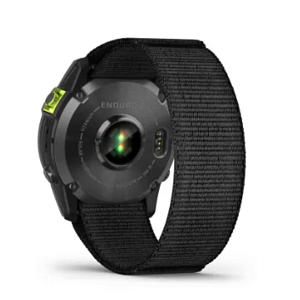 Умные часы Garmin Enduro 2 Sapphire Solar Carbon Gray DLC Titanium with Ultrafit Band, black, Б/У 010-02754-01-BU