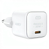 Cетевое зарядное устройство Aukey Omnia II Mini, 20 Вт, белый AWC-PA-B1TW