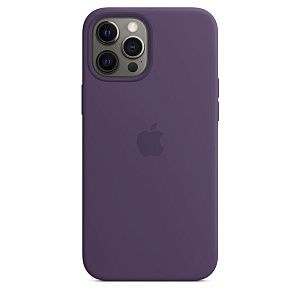 Чехол Silicone Case с MagSafe для iPhone 12 Pro Max, фиолетовый 1168