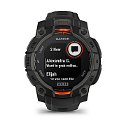 Спортивные часы Garmin Instinct 3 Solar 45 мм Black with Black Band 010-02934-00