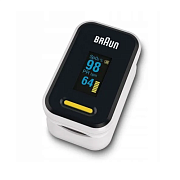 Пульсоксиметр на палец Braun, белый BRN-PULS