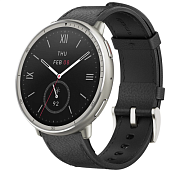Умные часы Amazfit Active 2 Premium Leather, черный AC2PL-BK