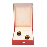 Серебряные запонки S.T. Dupont SZD-1