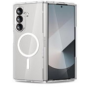Чехол Keephone X-Crystal с MagSafe для Galaxy Z Fold 7, прозрачный KPX-CYZD7CL
