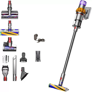 Беспроводной вертикальный пылесос Dyson V15 (SV47) Detect Absolute Yellow/Nickel, Индия DYS-999