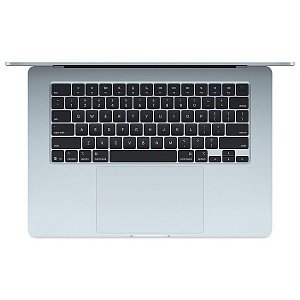 Ноутбук Apple MacBook Air 15" 2025, M4 10-CPU/10-GPU, RAM 16 ГБ, SSD 1 ТБ, голубой|sky blue, Для других стран Z1HE0004Z