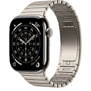 Apple Watch S11 46mm Natural Titanium Link Bracelet AW113213