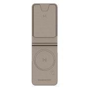 Картхолдер Magssory Geotag Magnetic Flip Wallet, латте ACL003-LT