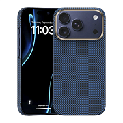Чехол Keephone Kevlar Norra с MagSafe для iPhone 17 Pro, синий KN17P-BL