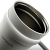 Кружка LePresso с трубочкой из нержавеющей стали, 900 мл, белый LPCFFM0024WH