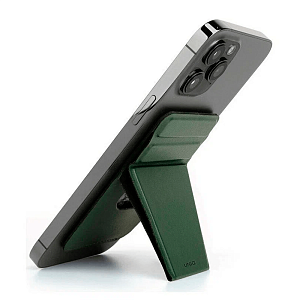 Магнитная подставка - картхолдер Uniq Lyft, зеленый ULB-2