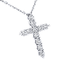 Подвеска Graff Round Diamond Cross Small Pendant RGP007