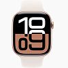 Apple Watch S10 46mm Rose Gold Sport Band Light Blush S/M, Для других стран AW10-33
