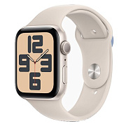 Apple Watch SE 2024 44mm Starlight Sport Band M/L AWSE24-17