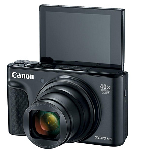 Фотоаппарат Canon PowerShot SX740 HS Black, Русское меню SX740HSB