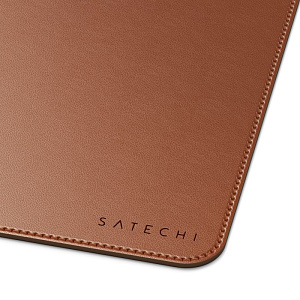 Коврик Satechi Vegan-Leather Premium Desk Mat, коричневый ST-LPDMN