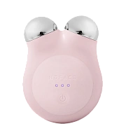 Микротоковый аппарат для лифтинга лица NuFACE Mini+ Starter Kit Bluetooth Sandy Rose NFMSKB