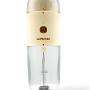 Кофемолка и взбиватель молока LePresso 2 в 1 LPMFGRWH