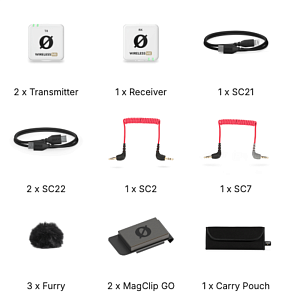 Беспроводной микрофон Rode Wireless ME Dual White RODEME2W