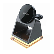 Беспроводное зарядное устройство Acefast E17 3 в 1, 20.5 Вт, черный E17B-AF