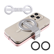 Держатель asStylish для двух телефонов с MagSafe, серебристый ASTCS-SL