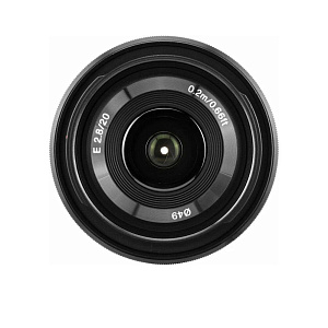Объектив Sony E 20mm f/2.8 SEL-20F28