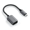 Адаптер Satechi USB-C - USB-A, серый ST-UCATCM