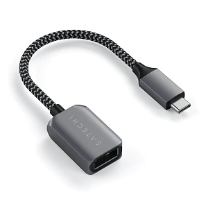 Адаптер Satechi USB-C - USB-A, серый ST-UCATCM