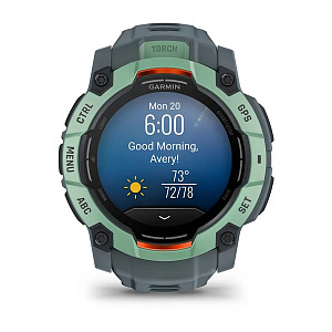 Спортивные часы Garmin Instinct 3 Amoled 50 мм Neo Tropic with Twilight Band 010-03020-01
