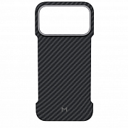 Чехол Magssory Aramid Zero с MagSafe для iPhone 17 Pro Max, черный CFB048