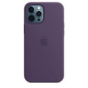 Чехол Silicone Case с MagSafe для iPhone 12 Pro Max, фиолетовый 1168