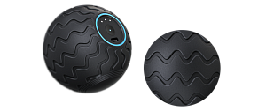 Умный вибрационный мяч Therabody WaveSolo QuietRoll Bluetooth, 3 режима THWSQB3