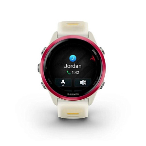 Спортивные часы Garmin Forerunner 570 42mm Bone Raspberry 010-02970-02