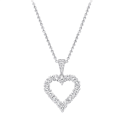 Подвеска Graff Diamond Heart Silhouette Pendant GDHSP-1