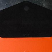 Чехол DOST для MacBook Pro/Air 13", экокожа, оранжевый DOST-16