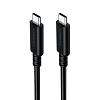 Кабель Choetech USB-C - USB-C, 100 Вт, 1 м, черный CH-123