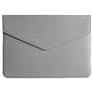 Чехол DOST для MacBook Pro 16", экокожа, серый DOST16GY