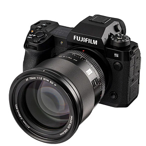 Объектив Viltrox AF 75mm f/1.2 Pro APS-C Lens для Fujifilm X-Mount VLX7512XF