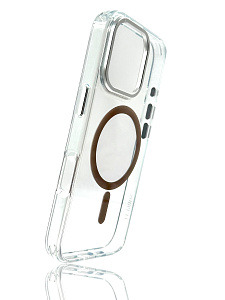 Чехол Le Prius Bali с MagSafe для iPhone 16 Pro, бежевый LPB16P-BG