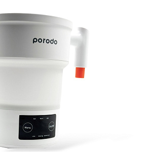 Портативный складной электрический чайник Porodo Lifestyle PD-KTLD850W-WH