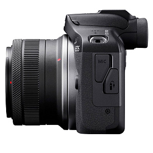 Фотоаппарат Canon EOS R100 Kit 18-45mm IS STM Black, Русское меню CAN-150