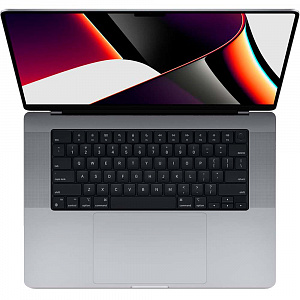 Ноутбук Apple MacBook Pro 16" 2021, M1 Max 10-CPU/32-GPU, RAM 32 ГБ, SSD 1 ТБ, серый космос|space gray, Ростест MP16SG-124