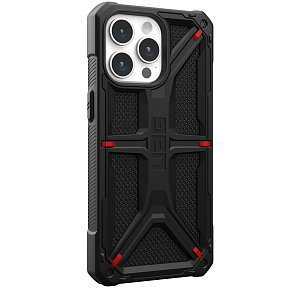 Чехол UAG Monarch Kevlar для iPhone 15 Pro Max, черный UMK15PM-1