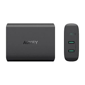 Сетевое зарядное устройство Aukey USB-C, 60 Вт, черный 1311