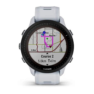 Спортивные часы Garmin Forerunner 955 Solar White Stone 010-02638-21
